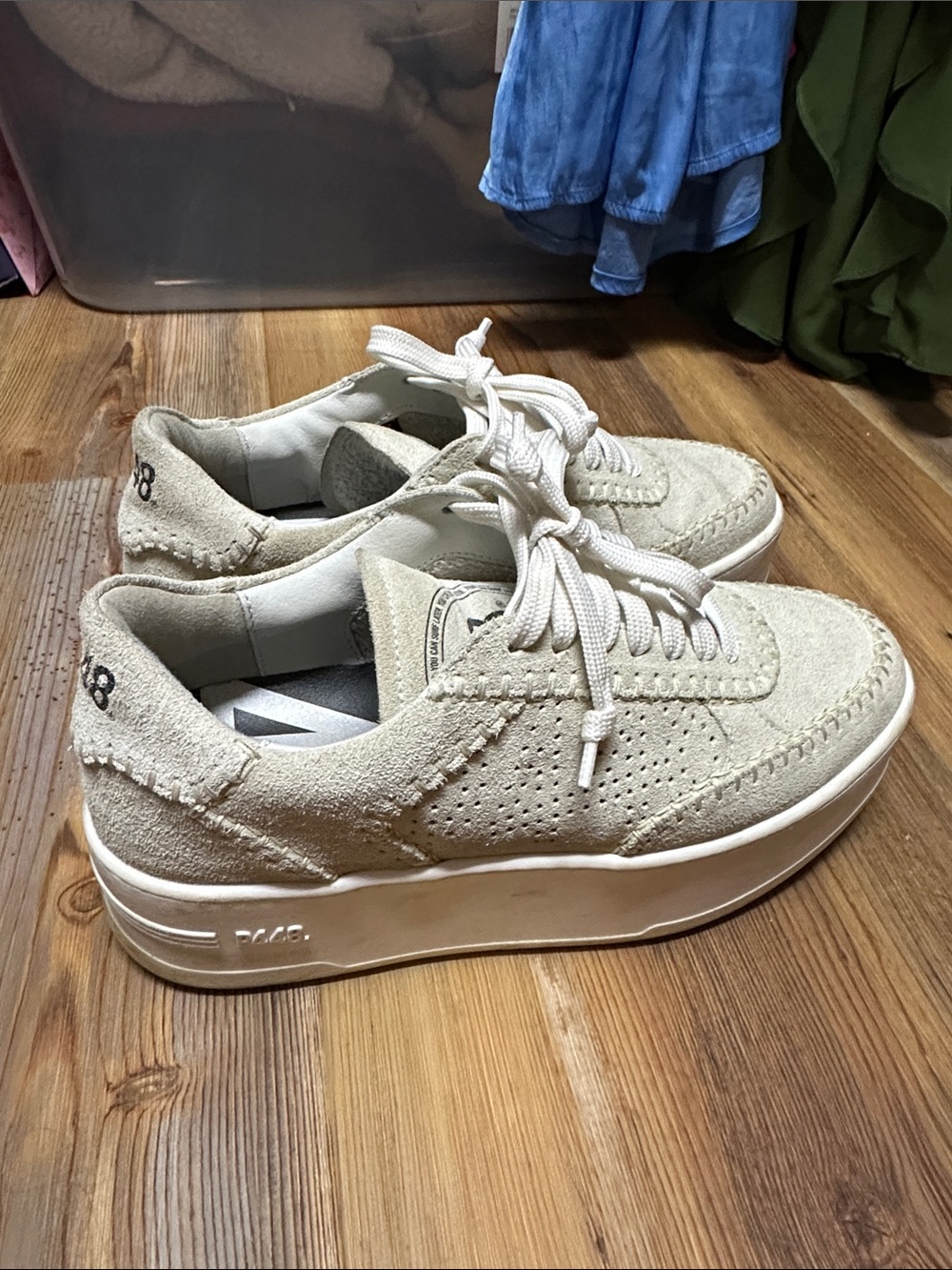 P448 platform sneaker